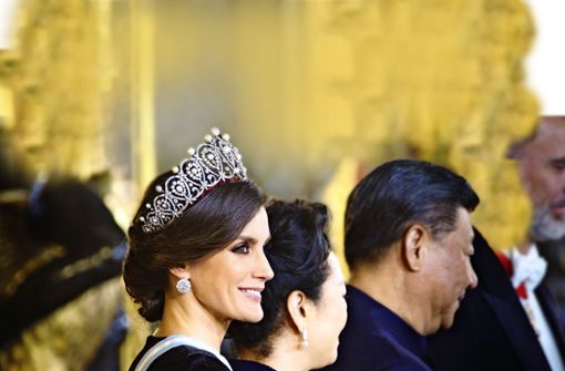 Die sozial engagierte Königin Letizia von Spanien sieht den Empfang von Staatsgästen als kleineren Teil ihrer Arbeit. Foto: ZDF/Jonas Köck