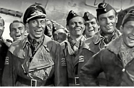 Leicht zu finden: in Deutschland verbotene Filme wie Karl Ritters „Stukas“ von 1941 Foto: Youtube