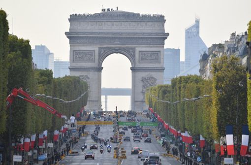 In Paris ging am Wochenende die Tour de France zu Ende – mitten in der Corona-Pandemie. Foto: dpa/David Stockman