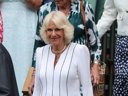 Königin Camilla in Wimbledon. Foto: imago/i Images