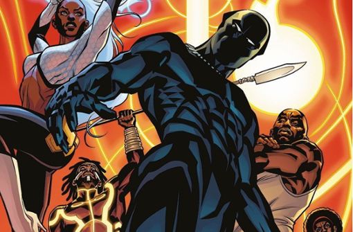 So sehen Sieger aus: „Black Panther“ wurde auf der San Diego Comic Con als einer der besten US-Comics mit einem Eisner Award ausgezeichnet. Foto: Panini