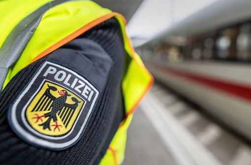 Die Bundespolizei zeigt am Hauptbahnhof Präsenz. Foto: picture alliance/dpa/Patrick Seeger