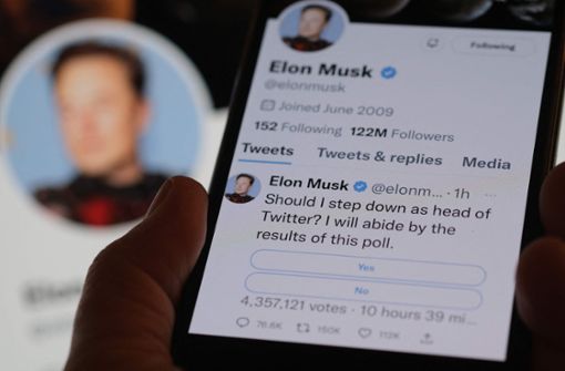 Per Umfrage hatte Elon Musk darüber abstimmen lassen, ob er Twitter-Chef bleiben soll. Doch offenbar sucht er schon länger einen neuen CEO. Foto: AFP/CHRIS DELMAS