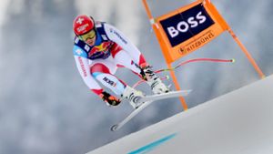 Das Schweizer Ski-Ass Beat Feuz hat seinen insgesamt dritten Sieg auf der legendären Streif in Kitzbühel gefeiert. Foto: imago/GEPA pictures