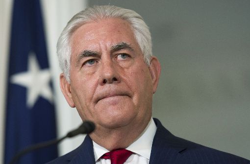 Steht der US-Außenminister Tillerson vor seiner Ablösung? Foto: AP