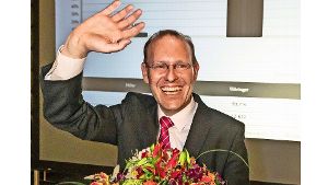 Wie vor der OB-Wahl erwartet, wurde Bernd Vöhringer im Amt bestätigt. Foto: factum/Weise