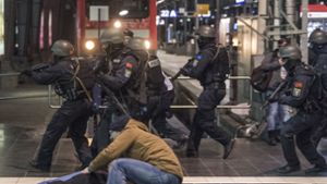 Anti-Terror-Übungen in Hauptbahnhöfen hat es in den vergangenen Monaten bereits gegeben – wie hier in Frankfurt. Foto: dpa