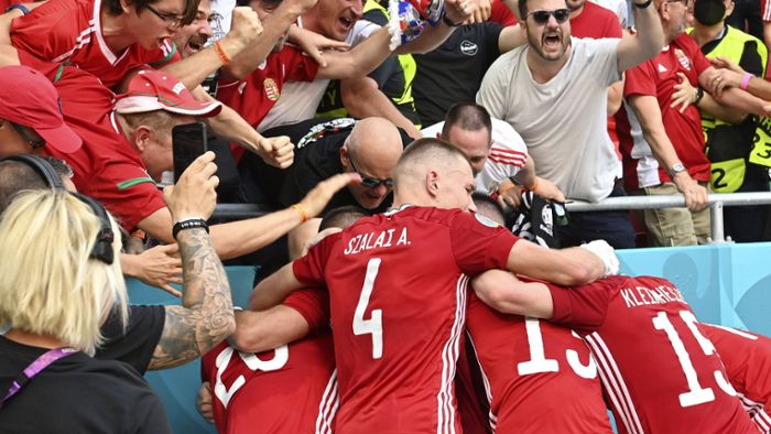 Ungarn erkämpft sich einen Punkt gegen Weltmeister Frankreich