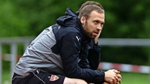Andras Hinkel: Der VfB zählt auf ihn als Trainer Foto: Baumann