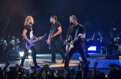 So spielten Metallica 2018 in Stuttgart Foto: Lichtgut/Max Kovalenko