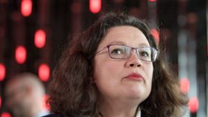 SPD-Chefin Andrea Nahles: Bin weder „sauer“ noch „genervt“ Foto: dpa