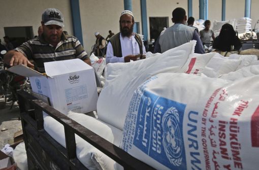 Die UN-Behörde UNRWA unterstützt palästinensische Flüchtlinge. Foto: AFP