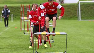 William Kvist freut sich im Trainingslager in Schruns wieder auf den VfB Foto: Pressefoto Baumann