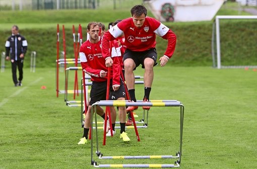 William Kvist freut sich im Trainingslager in Schruns wieder auf den VfB Foto: Pressefoto Baumann