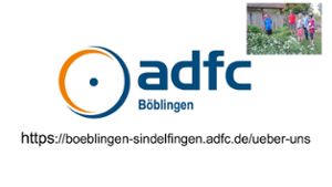Die Organisaton Omas for Future (O4F), ADFC, BUND, Greenpeace und NABU sowie die Klimaschutzmanagerinnen der Stadt und dem Landkreis Böblingen laden ein Foto: ADFC Böblingen