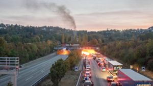 Der Engelbergtunnel bei Stuttgart war stundenlang gesperrt. Foto: 7aktuell.de/Nils Reeh