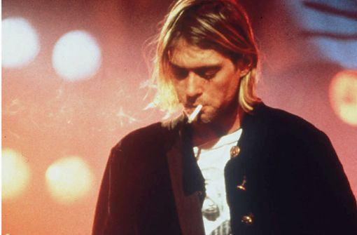 Kurt Cobain, Sänger und Gitarrist von Nirvana. „Nevermind“ machte ihn zum wichtigsten Popstar der 90er-Jahre. Foto: AP