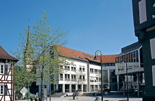Das  Rathaus am Laien platzt aus allen Nähten. Foto: Stadt Ditzingen