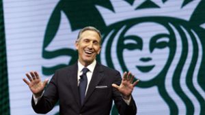 Hat Ambitionen auf ein Amt im Weißen Haus: Der ehemalige Chef der Kaffeehaus-Kette Starbucks, Howard Schultz. Foto: AP