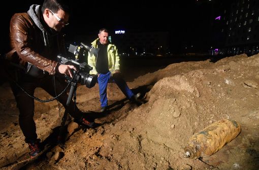 Eine Weltkrigesbombe wurde am Frankfurter Flughafen in der Nacht auf Mittwoch entschärft. Foto: dpa