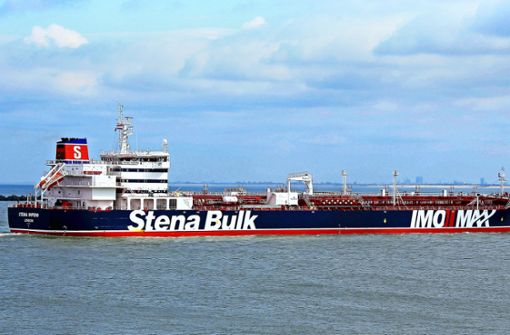 Die „Stena Imperio“, hier im Hafen von Rotterdam, wurde von Teheran beschlagnahmt. Foto: AFP