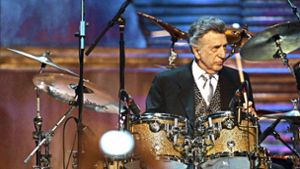 D. J. Fontana in reiferen Jahren: In seiner Zeit bei Elvis hat er oft mit einem viel kleineren Schlagzeug gearbeitet. Foto: Getty