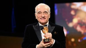 US-Regisseur Martin Scorsese ist auf der Berlinale für sein Lebenswerk ausgezeichnet worden. Foto: Sebastian Christoph Gollnow/dpa
