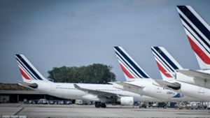 Bei Air France wird im Mai wieder gestreikt. Foto: AFP