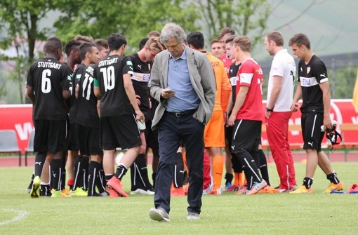 Rainer Adrion: Der VfB-Nachwuchschef und Ex-U-21-Trainer will das 0:5 gegen Portugal nicht überbewerten Foto: Baumann