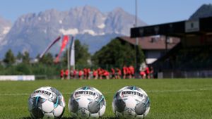 Der VfB Stuttgart bestreitet im Rahmen seines Trainingslagers zwei Testspiele. Foto: Baumann