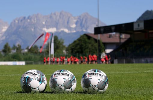 Der VfB Stuttgart bestreitet im Rahmen seines Trainingslagers zwei Testspiele. Foto: Baumann