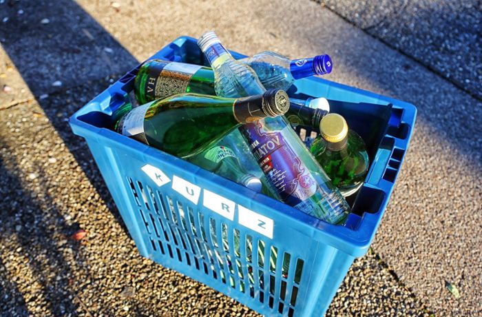 Abfall in Ludwigsburg: Sind die Plastikboxen für Glas sinnvoll?