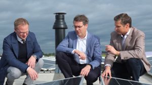 Photovoltaik auf dem Dach  – hier auf jenem Foto: Stadtwerke Fellbach