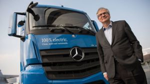 Daimler gliedert die von Martin Daum geführte Truck-Sparte aus. Foto: dpa/Marijan Murat