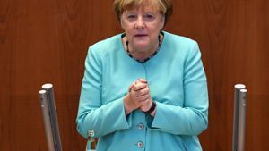 Merkel appelliert an die Deutschen, gegen Rechtspopulisten aufzustehen. Foto: dpa