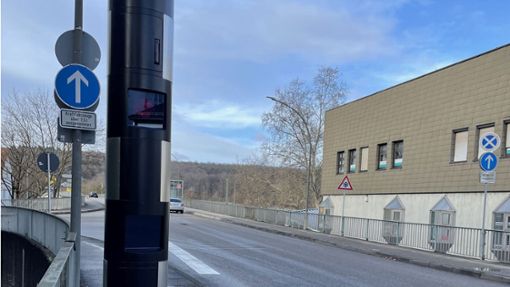 Geblitzt wird nun in der Kirchheimer Straße. Foto: Stadt Wernau