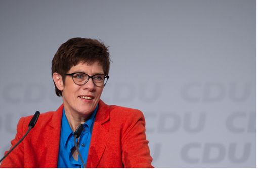 Sie will den CDU-Vorsitz übernehmen: Annegret Kramp-Karrenbauer. Foto: dpa