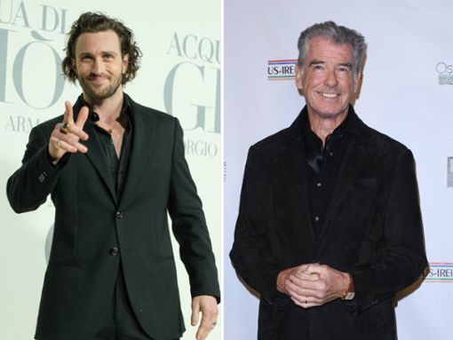 Pierce Brosnan spielte selbst in vier Filmen James Bond - wird Aaron Taylor-Johnson sein Nachfolger? Foto: 2024 OSCAR GONZALEZ FUENTES/Shutterstock.com / Charlie Steffens/AdMedia/ImageCollect