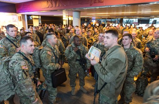 Die amerikanischen Soldaten sollen die Flanke der NATO in Polen, Rumänien und den baltischen Staaten unterstützen. Foto: dpa