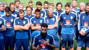 Jimmy Durmaz wurde bei der WM 2018 Opfer rassistischer Anfeindungen. Foto: Bildbyran/ZUMA Press