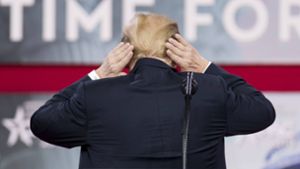 „Der mit den komischen Haaren“ – Donald Trump. Foto: imago/ZUMA Press/Michael Brochstein