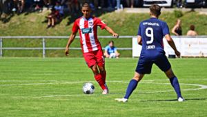 Kevin Sessa  aus Fellbach (links) ist  seit dem Sommer 2017  beim 1. FC  Heidenheim. Foto:  