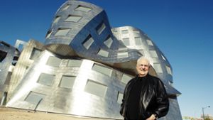 Frank O. Gehry vor dem Lou Ruvo Center in Las Vegas Foto: AP