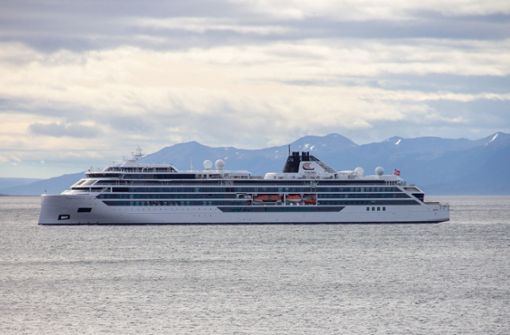 Riesig und doch nicht unverletzbar: das Kreuzfahrtschiff Viking Polaris Foto: dpa/Cristian Urrutia
