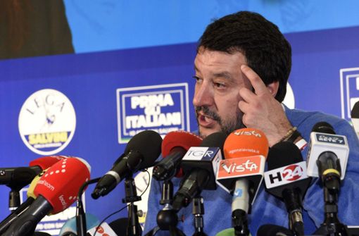 Lega-Chef Matteo Salvini muss sich einer erneuten Anklage stellen. Foto: dpa/Stefano Cavicchi