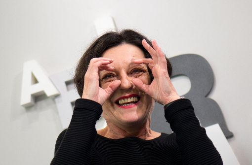Herta Müller 2014 auf der Frankfurter Buchmesse Foto: dpa-Zentralbild