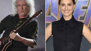 Queen-Gitarrist Brian May und Marvel-Star Natalie Portman haben mehrere Talente. Foto: imago/Future Image / 2015 Antonio Scorza/Shutterstock.com