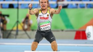 Der Wettkampf seines Sportler-Lebens: Kugelstoßer Niko Kappel vom VfL Sindelfingen gewinnt bei den Paralympics in Rio de Janeiro die Goldmedaille. Foto: dpa