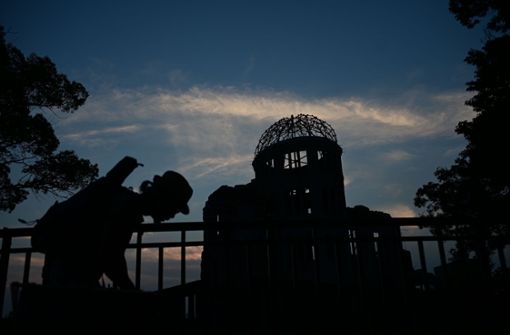 Das Denkmal in Hiroshima, das an den Angriff vor 75 Jahren erinnert. Foto: AFP/PHILIP FONG
