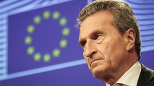 Günther Oettinger sieht seine berufliche Zukunft in der Wirtschaft. Foto: ZUMA Wire